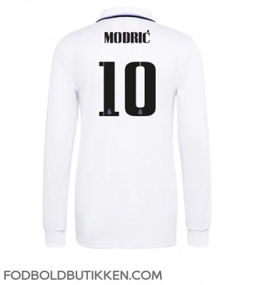 Real Madrid Luka Modric #10 Hjemmebanetrøje 2022-23 Langærmet